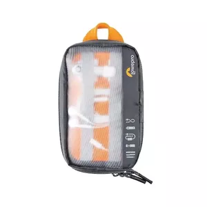 Lowepro GearUp Pouch Mini Maciņš Neilons, Poliesters, Ripstop materiāls Pelēks, Oranžs