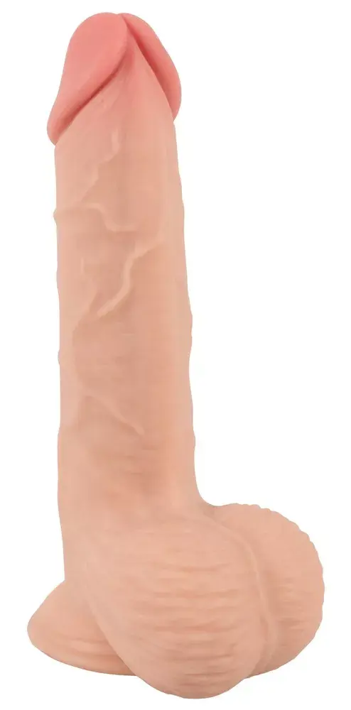 Dildo nature skin NS, TPE, 18,7 см Photo 2