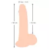 Dildo nature skin NS, TPE, 18,7 см Photo 10