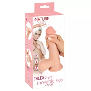 NS Dildo ar kustīgu ādu 20