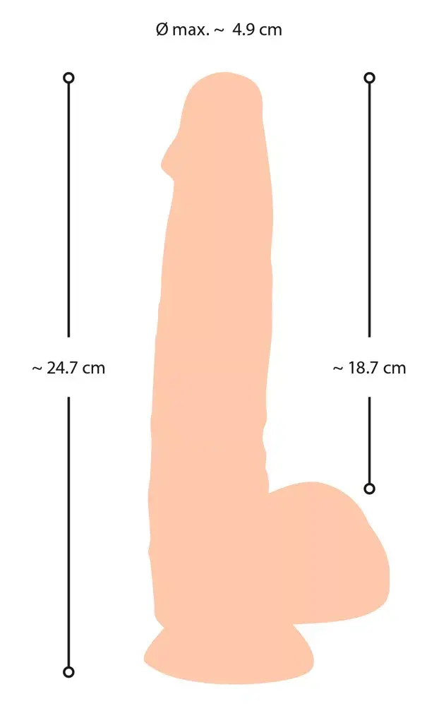 Фаллоимитатор nature skin NS Dildo с подвижной кожей L Photo 10