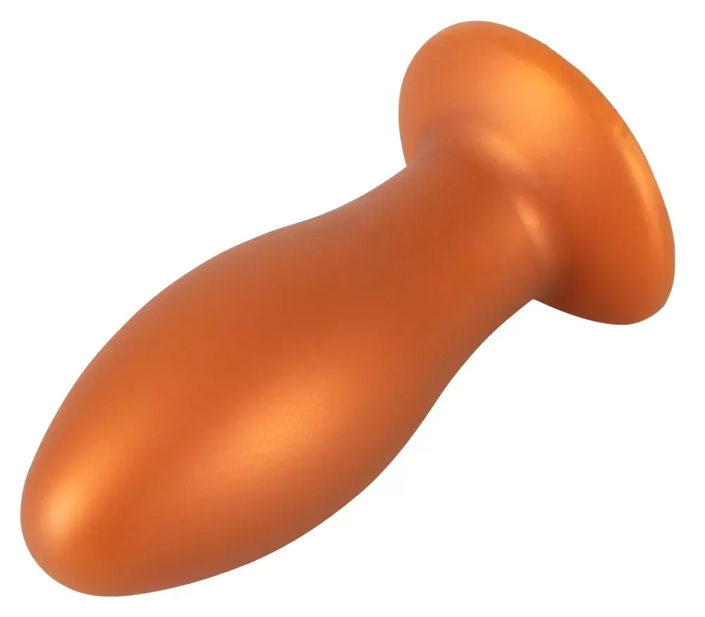 Анальная пробка ANOS Silicone Black — XL силикон 16 см Photo 3