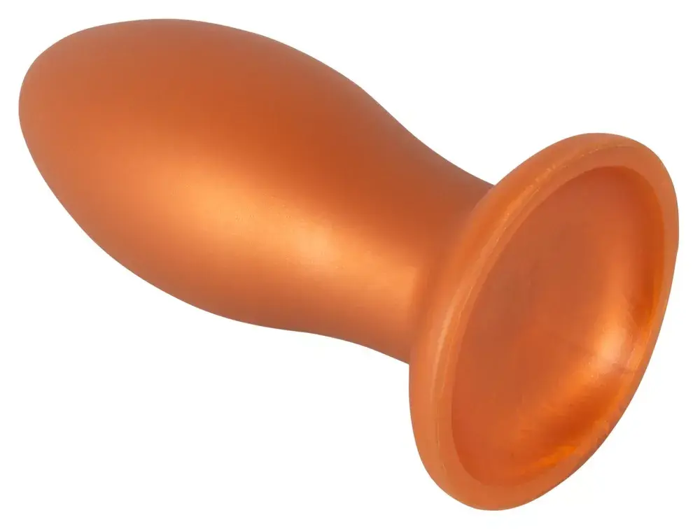 Анальная пробка ANOS Silicone Black — XL силикон 16 см Photo 4