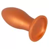 Анальная пробка ANOS Silicone Black — XL силикон 16 см Photo 4