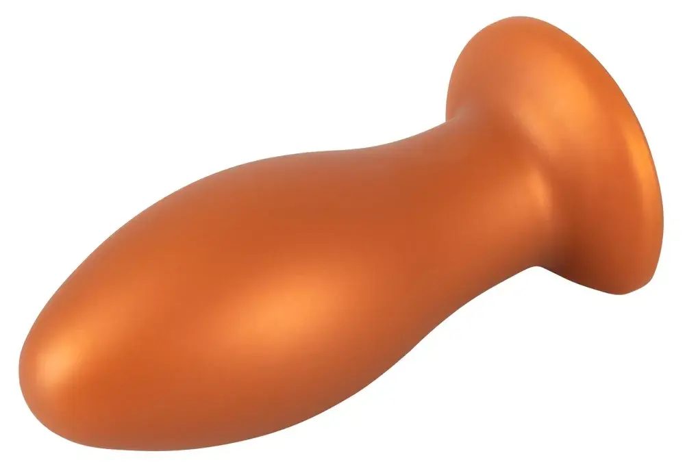 Анальная пробка ANOS Big Soft Silicone Black Photo 3