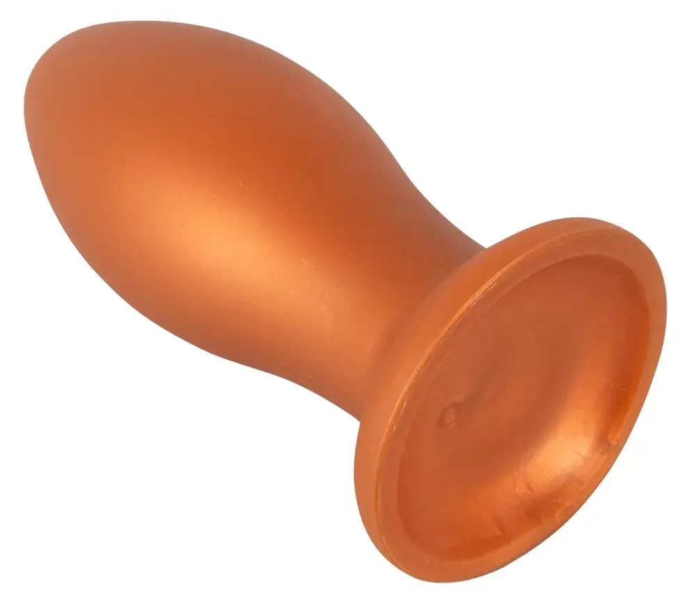 Анальная пробка ANOS Big Soft Silicone Black Photo 4