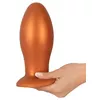 Анальная пробка ANOS Big Soft Silicone Black Photo 5