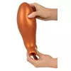 Анальная пробка ANOS Big Soft Silicone Black Photo 6