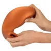 Анальная пробка ANOS Big Soft Silicone Black Photo 7