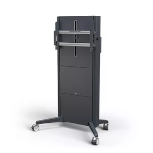 SMS Presence Floor Stand for Displays up to 84 inches, Grey, 150 kg Capacity, VESA 200x200 to 600x400
