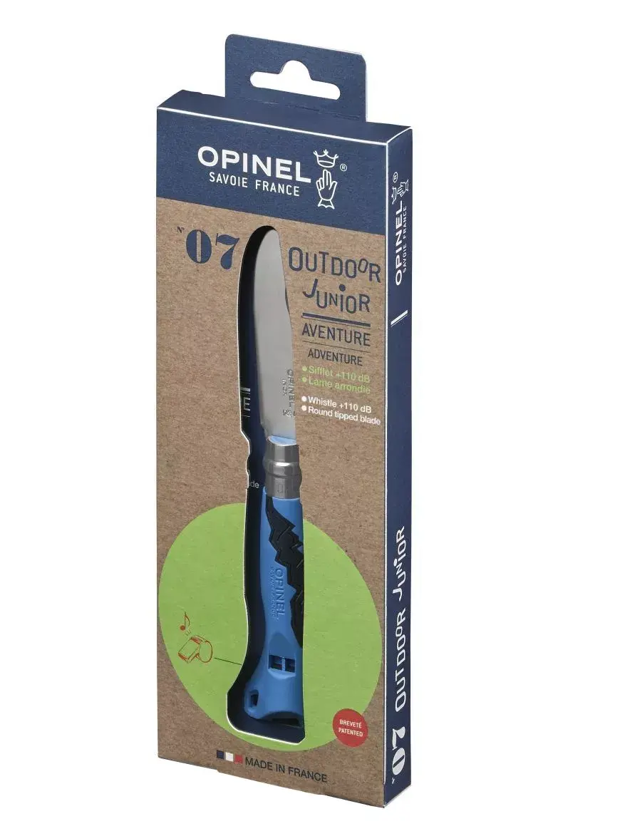 Knife Opinel N°07 Camper/scout Blue Photo 2