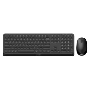 Philips 3000 series SPT6307B/26 keyboard Mouse included RF Wireless QWERTZ German Black