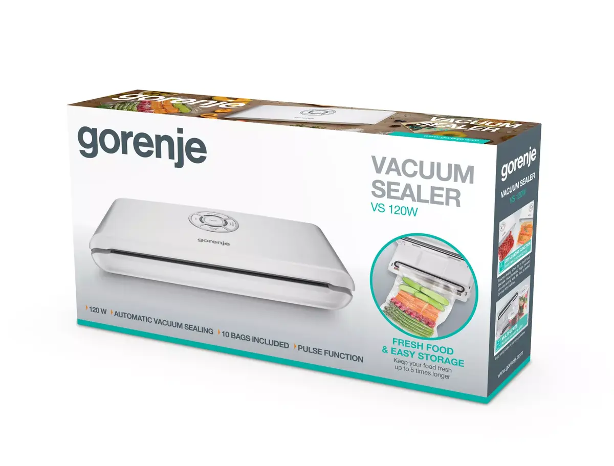 Vakuuma iepakošanas iekārta Gorenje VS120W Photo 4