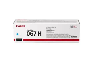 Картридж тонера Canon 067H 1 шт. Оригинальный Голубой 5105C002