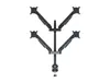MULTIBRACKETS M VESA Gas Lift Arm Quad Black HD Photo 2