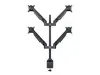 MULTIBRACKETS M VESA Gas Lift Arm Quad Black HD Photo 4