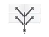 MULTIBRACKETS M VESA Gas Lift Arm Quad Black HD Photo 12