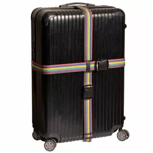 Ремень для багажа Travel Blue Crossed, 5 см x 200 см + 5 см x 180 см, смешанный цвет / 6710243
