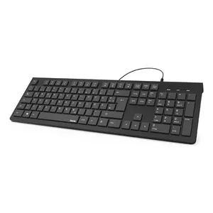 Hama KC-200 Keyboard Home/Office USB QWERTY Black 105 Keys