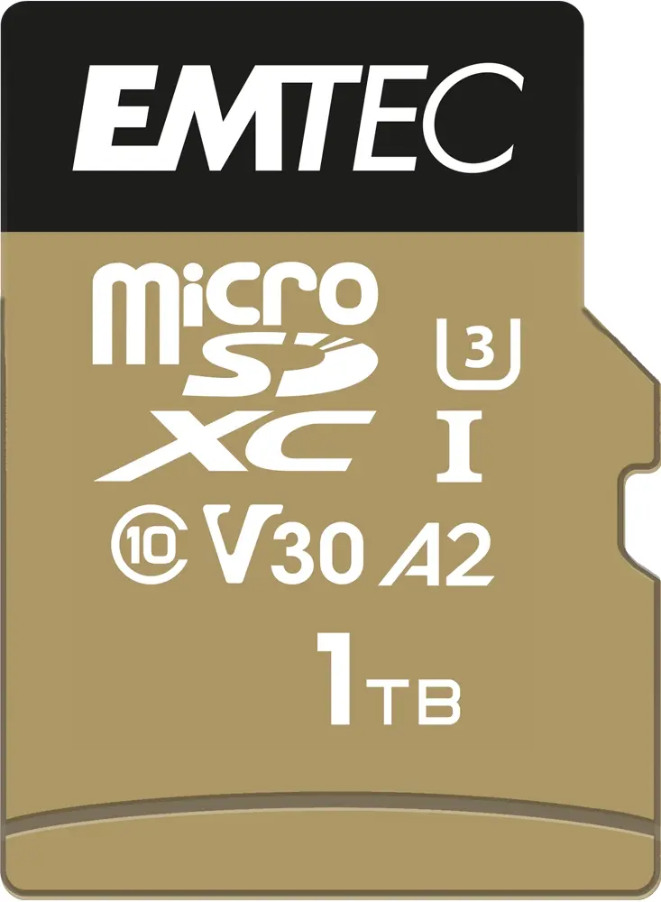 Zibatmiņa Emtec 1TB MicroSDXC UHS-I ECMSDM1TXC10SP