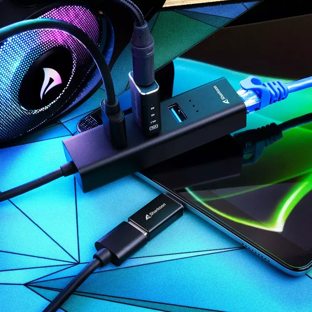 Док-станция Sharkoon беспроводная USB 3.2 Gen 1 Type-C Photo 3