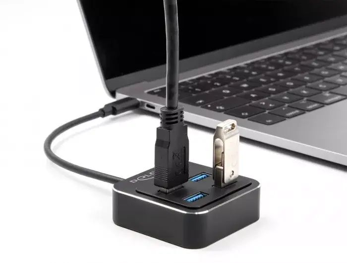 DeLOCK USB 3.2 Gen 2 USB Type-C Hub Photo 2