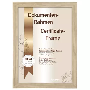 Single picture frame Hama Waves Oak Glass MDF 224x311 mm