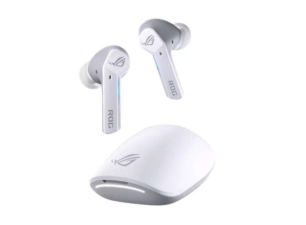 Наушники ASUS ROG Cetra True Wireless Moonlight White Photo 3