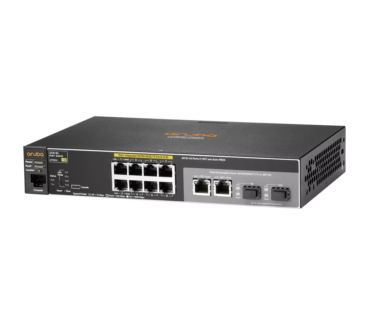 Pārvaldāms slēdzis HPE Aruba 2530 8G PoE+ Photo 2