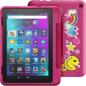 Fire HD 8 Kids Pro planšetdators 2022 WiFi 32GB Rainbow Design (B09BG3FFD1)
