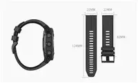 RhinoTech силиконовый ремешок QuickFit для Garmin 22 мм Photo 4