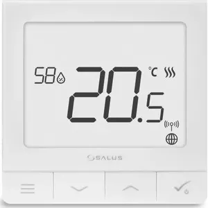 Wireless Thermostat SALUS Quantum SQ610RF — SALUS SQ610RF wireless room thermostat