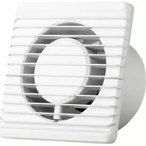 Bathroom Exhaust Fan airRoxy Planet125 Timer — inline 125 mm, quiet operation