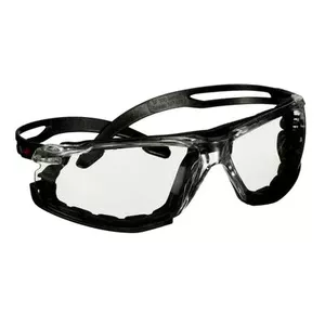 Защитные очки 3M SF501SGAF-BLK-FM Поликарбонат Черные Прозрачные линзы