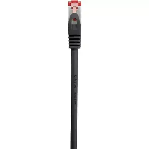 Renkforce RF-4737380 tīkla kabelis Melns 1 m Cat6 S/FTP (S-STP)