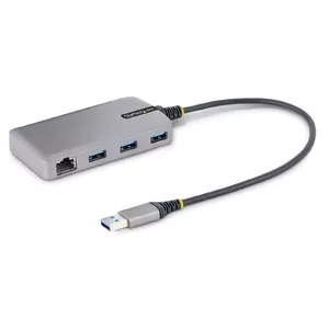 USB Хаб StarTech.com 3-портовый USB Хаб с Ethernet Gigabit