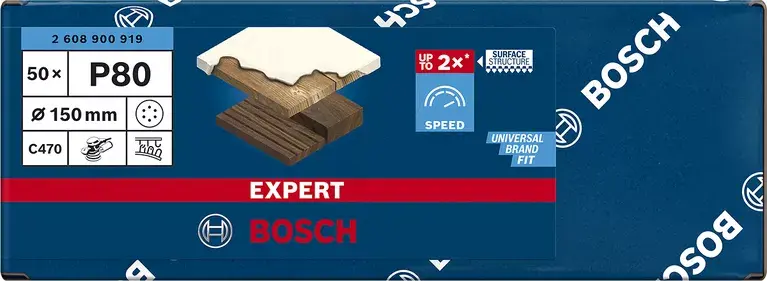 Шлифовальные диски Bosch Expert C470 Photo 3