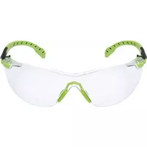 Safety glasses 3M S1201SGAF — anti-fog lenses, Black/Green/Clear