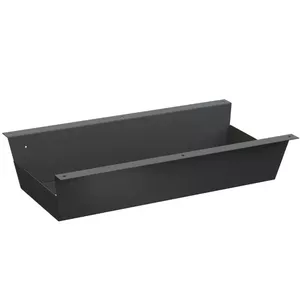Taisnais kabeļu kanāls Bachmann CONI COVER Melns Tērauds 430x190x119 mm
