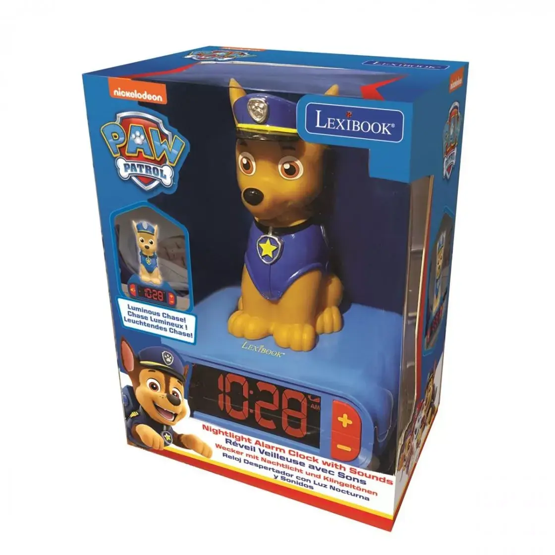 Цифровые будильник Lexibook Paw Patrol Chase Photo 2