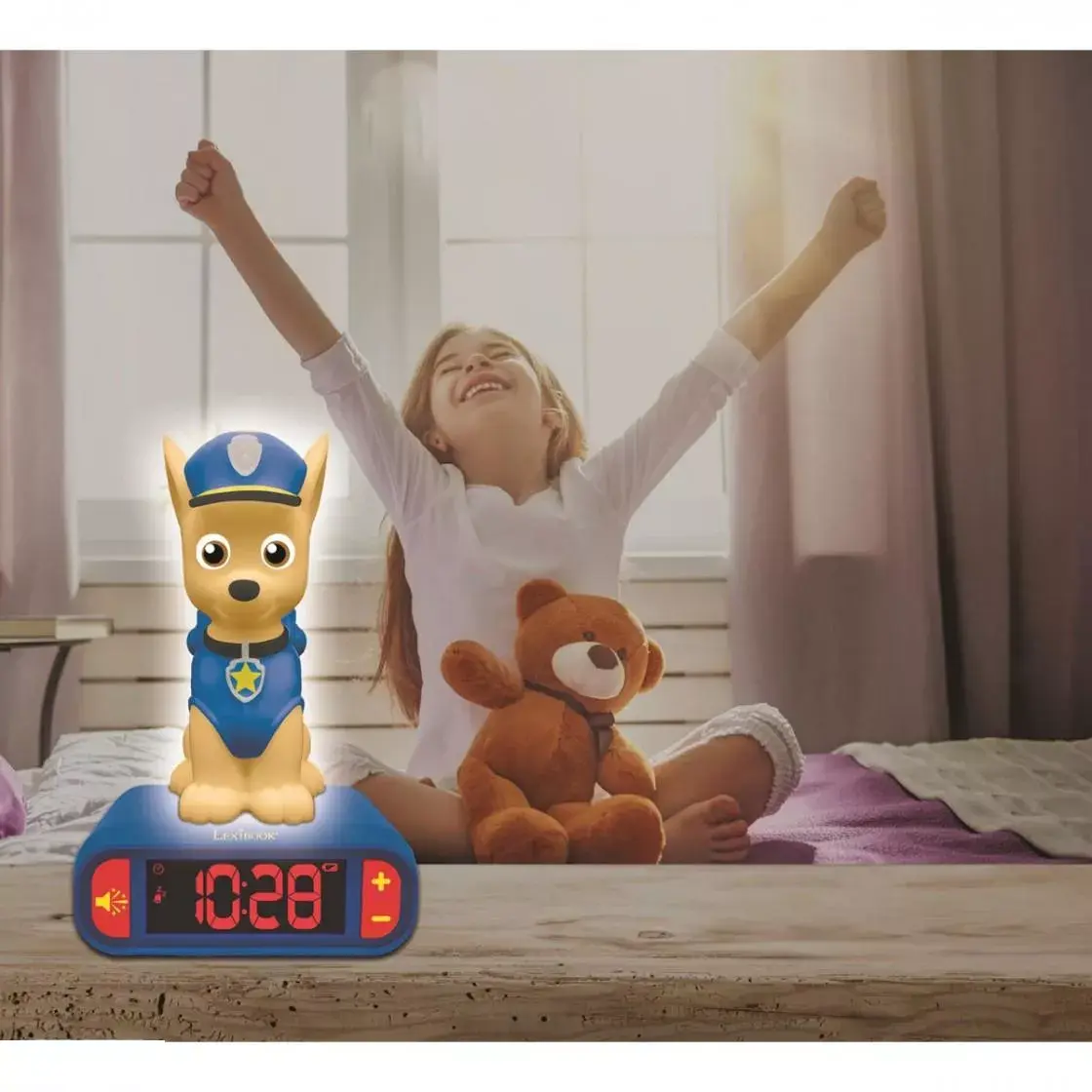 Цифровые будильник Lexibook Paw Patrol Chase Photo 4
