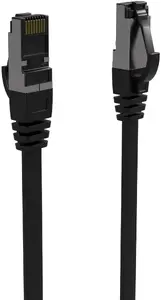 Flexline FL31-47065 Cat. 8.1 U/FTP TPE Networking Cable Black 7.5m