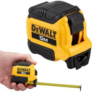 Tape Measure DeWalt DWHT38114-0 5 m — compact durable design, steel blade, belt clip