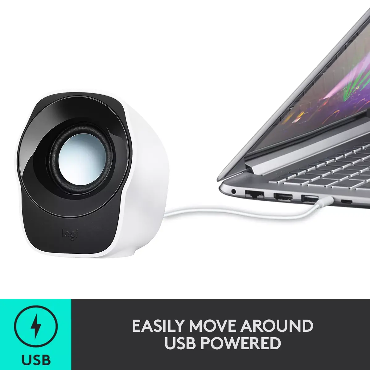 Skaļruņi Logitech Stereo Speakers Z120 Photo 10