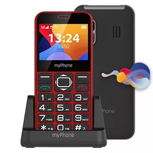 myPhone Halo 3 5,87 cm (2.31") 86 g Sarkans Gados vecāku cilvēku tālrunis