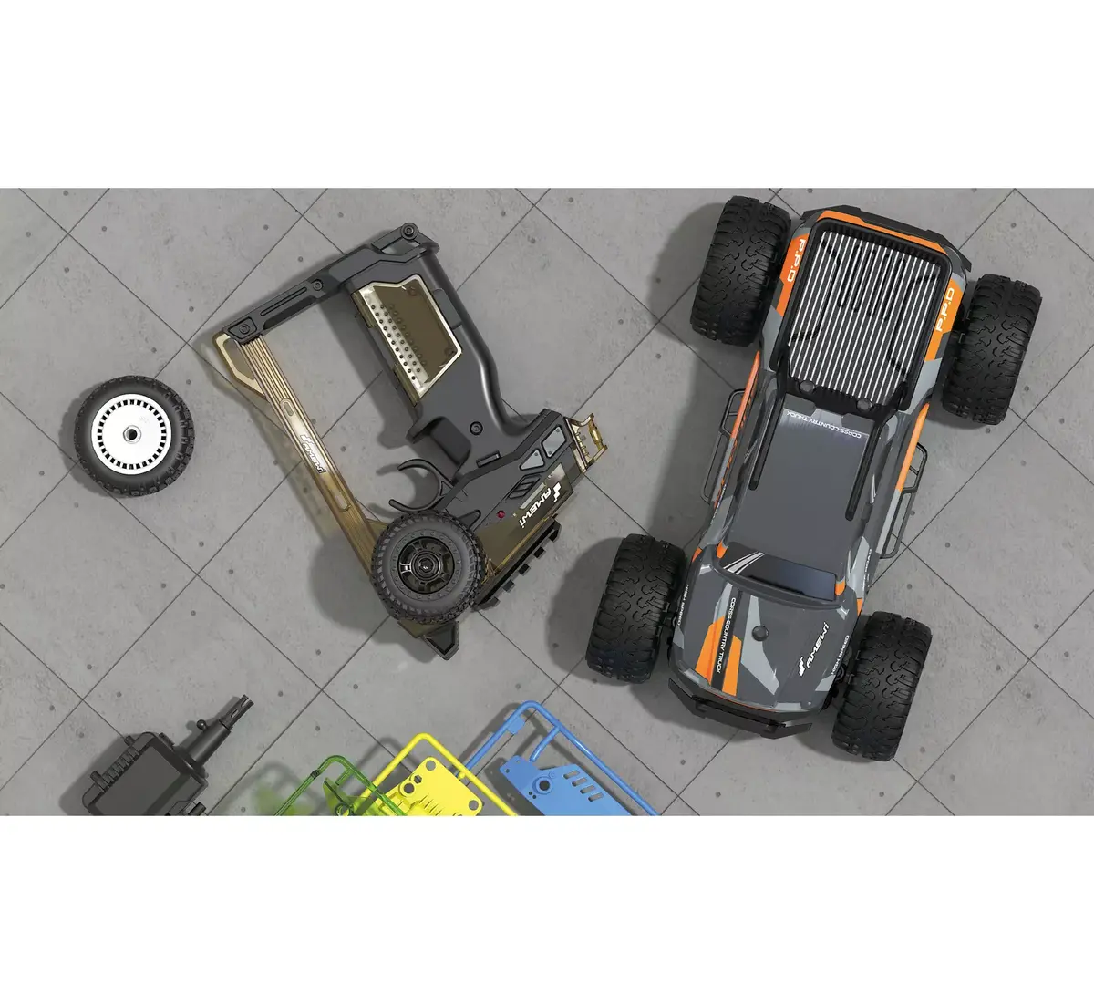 Monster truck Amewi CoolRC DIY Crush 2WD Photo 4