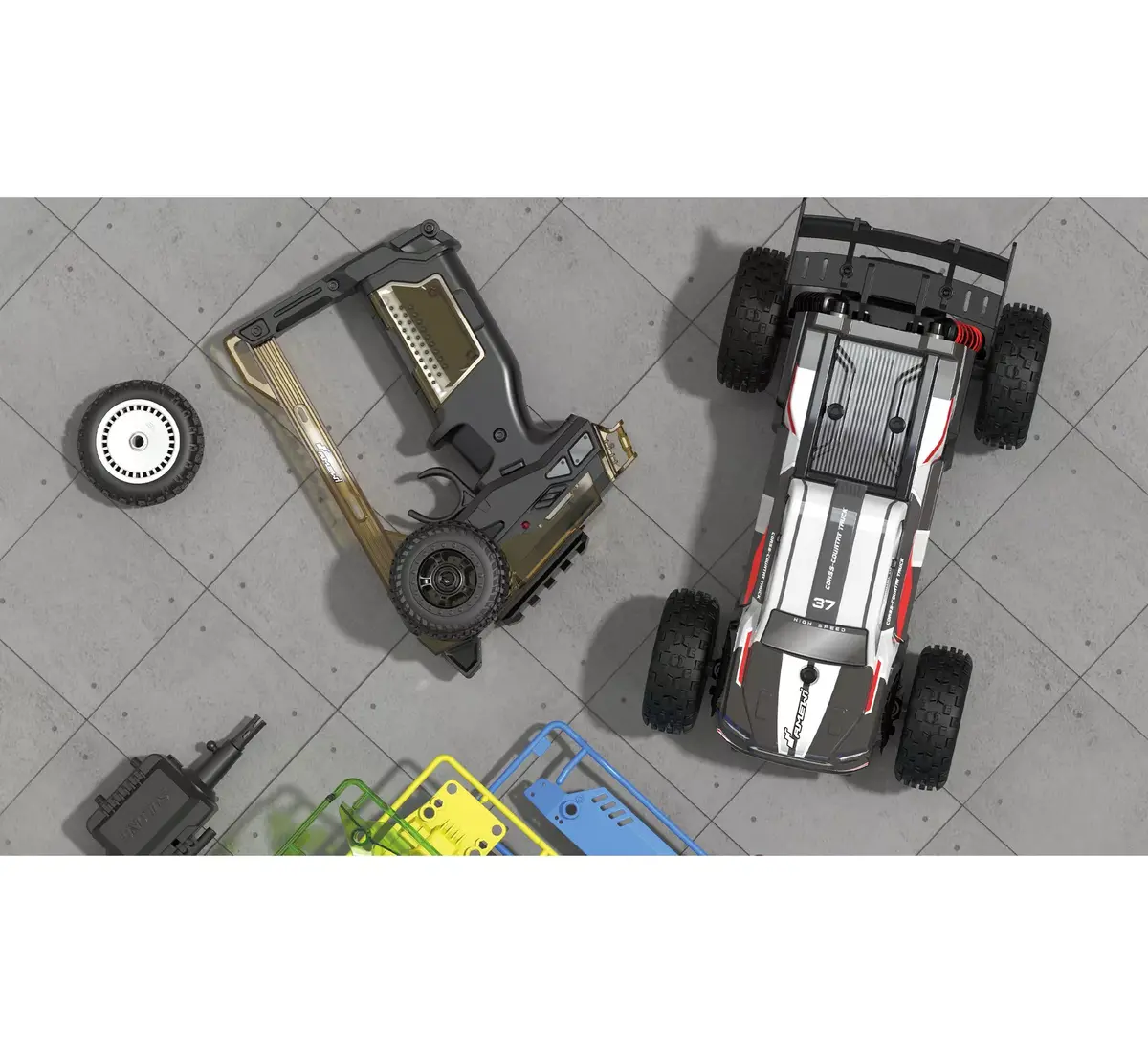 Truggy Amewi CoolRC DIY Hero 2WD 1:18 Photo 4