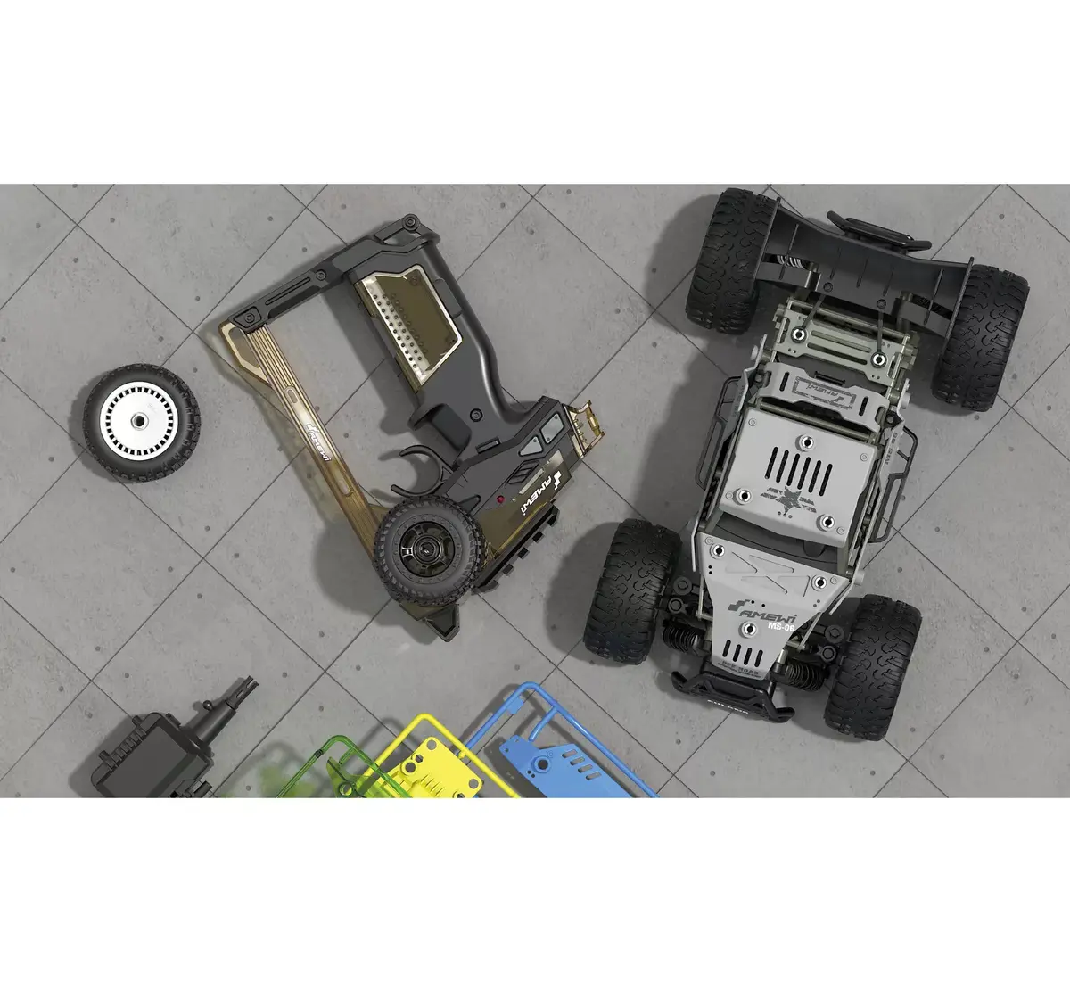 Buggy Amewi CoolRC DIY Stone Buggy 2WD 1:18 Photo 4