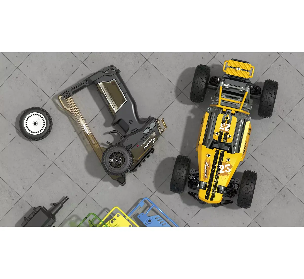 Buggy Amewi CoolRC DIY Oldscool 2WD 1:18 Photo 4