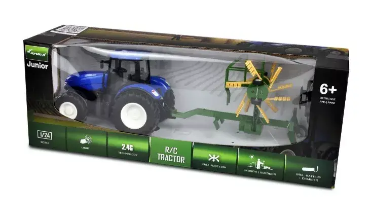 Tractor Amewi Toy Traktor mit Kreiselschwader Photo 9